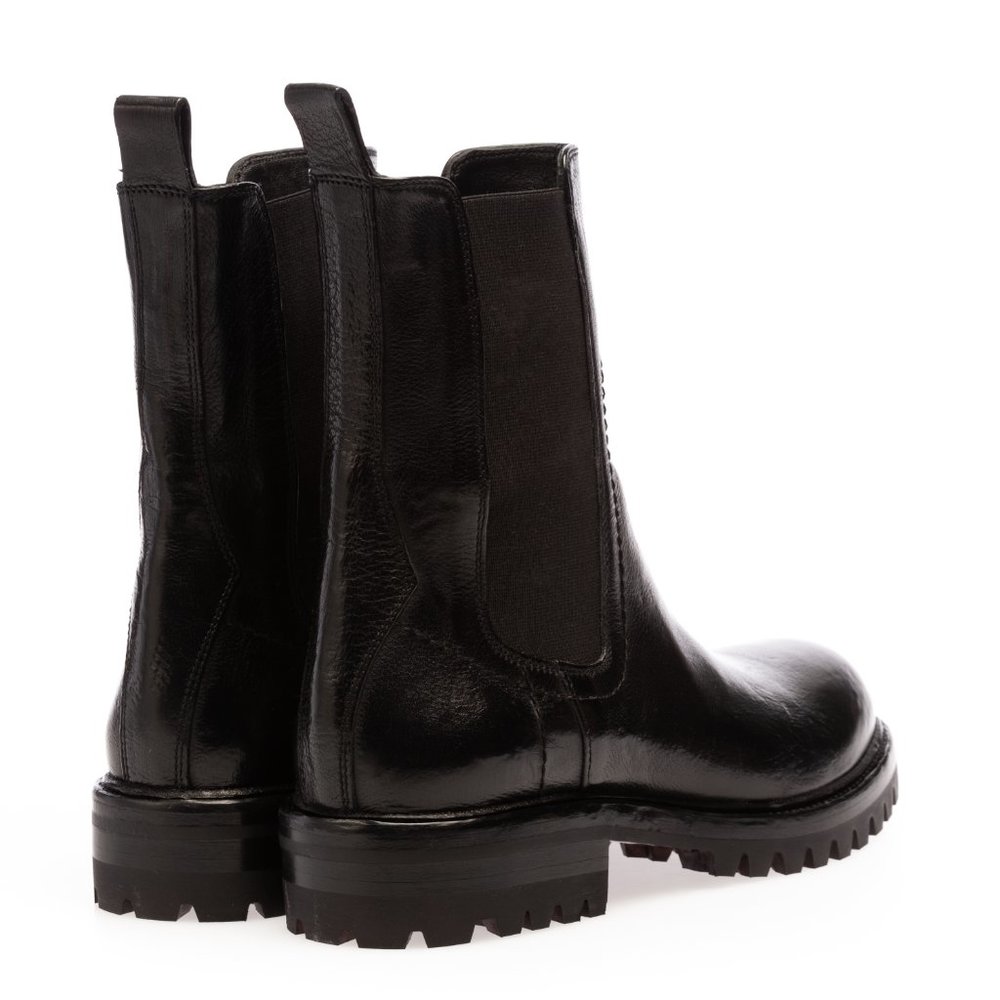 Ducanero Black Washed Chelsea Boot - Picture 4 of 6